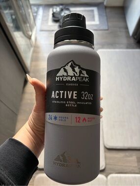 Hydrapeak Active 32oz Insulated Bottle - Gray